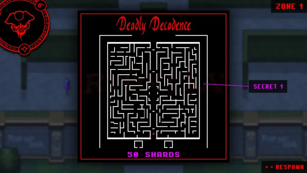 Deadly Decadence Map