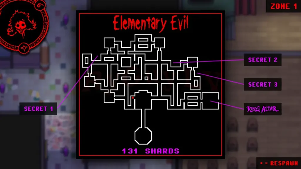 Elementary Evil Map