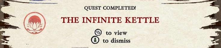 The Infinite Kettle Quest