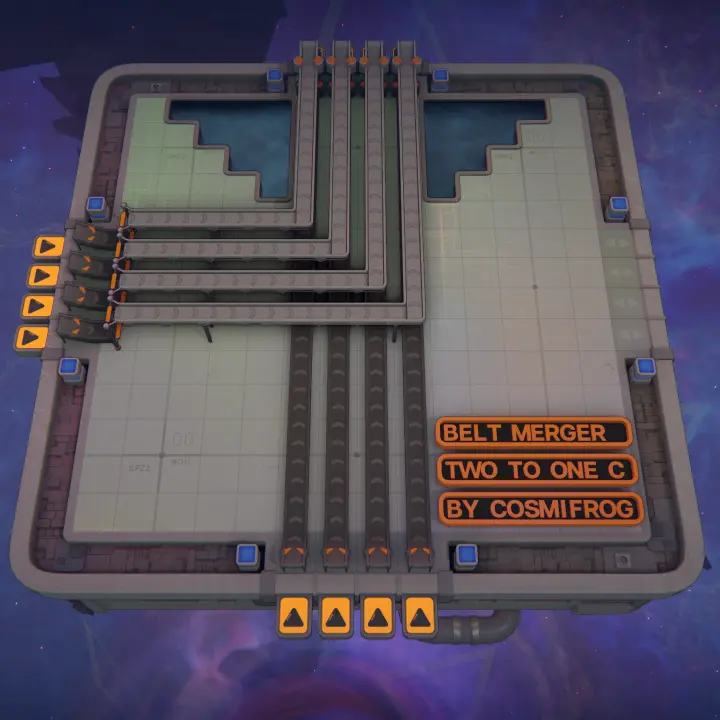 Belt 2-1 Merge Corner