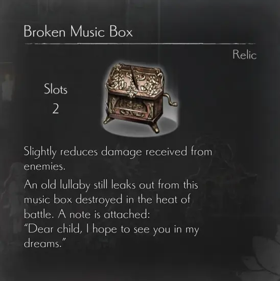 Broken Music Box