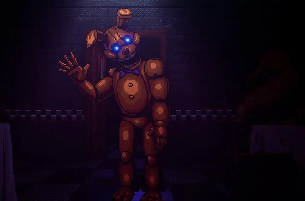 FNAF Into the Pit Arcade and Dad Items