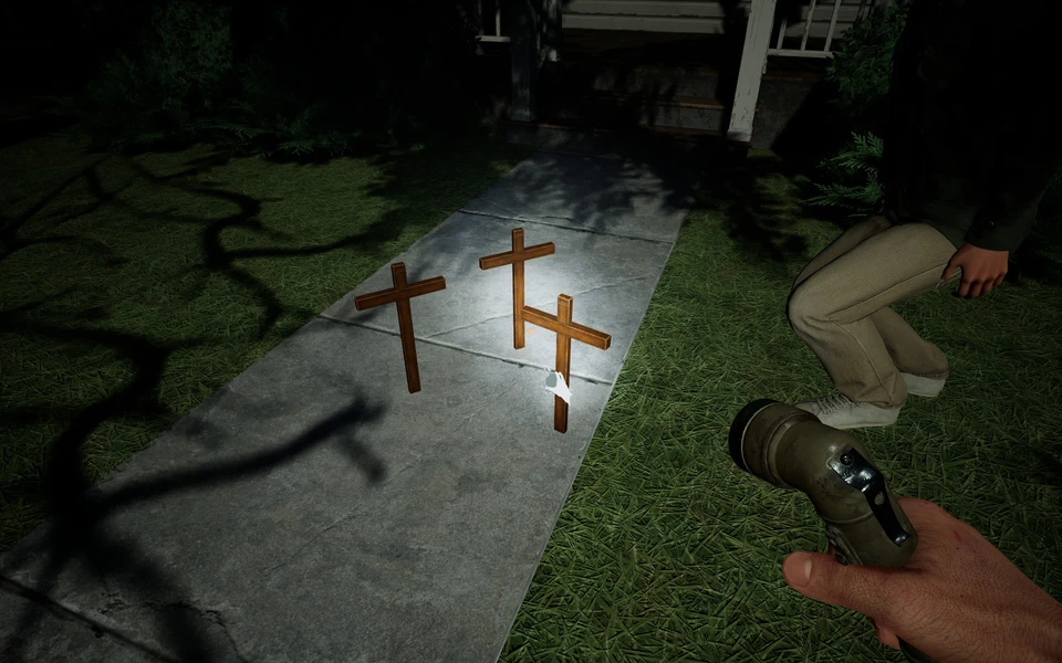 Demonologist Hidden Room And Third Crucifix In Funeral Home Demonologist Hidden Room And Third Crucifix In Funeral Home