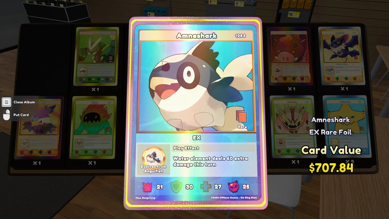 TCG Card Shop Simulator: All Card Types & Rarities