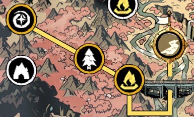 location of brome's babies in Middle Path Bridge