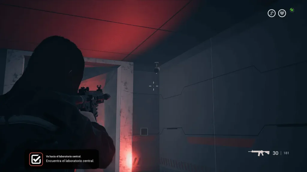 First camera location: right at the beginning, just turn around