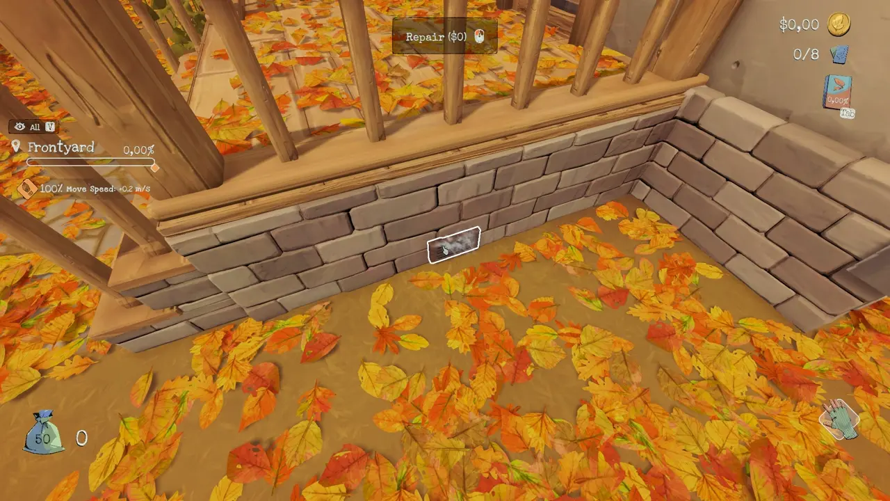 Inlet 1 on the porch right side location reference