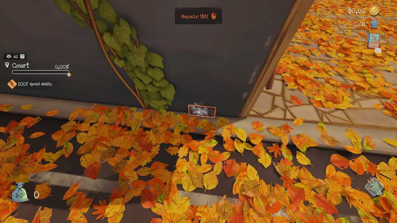 Inlet 3 on the court at the side of the garage location reference