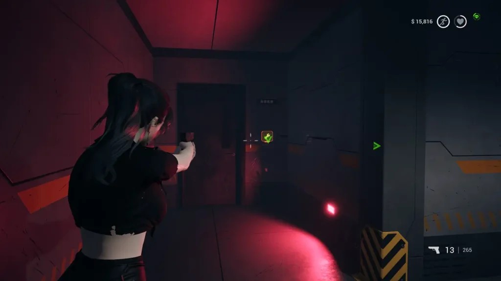 Finding the Yellow Keycard in chapter 2