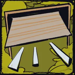 Garage door button and TV monitor showing door status