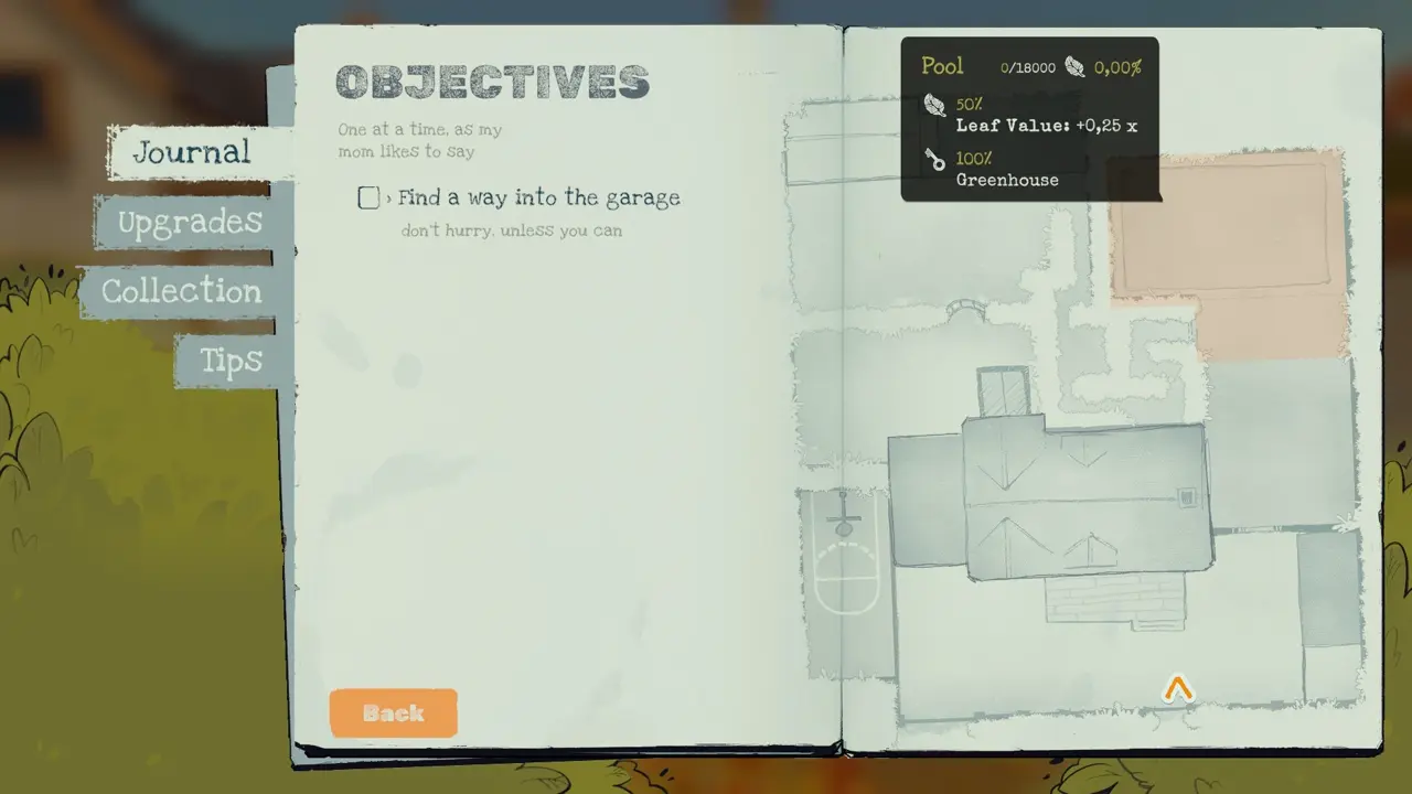 Small hedge gate that opens after pool completion leading into the hedge path