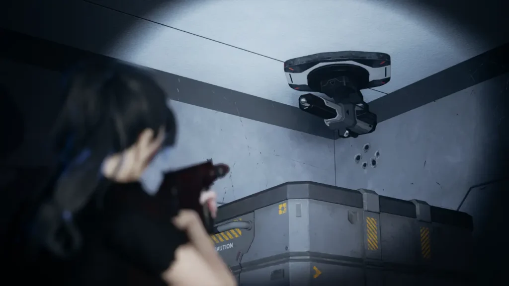 Proceed to the monitoring room at the entrance of the Central Laboratory