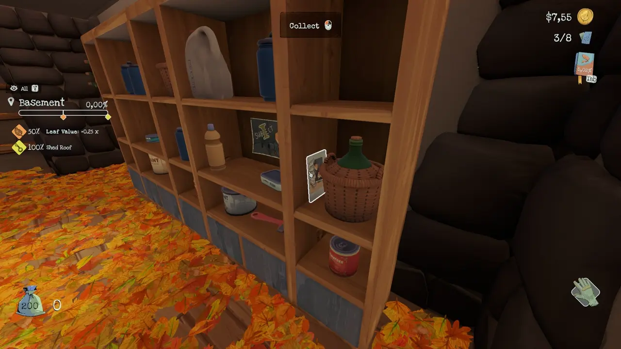 Photo 6 in the basement on the right shelf after turning to face the entrance