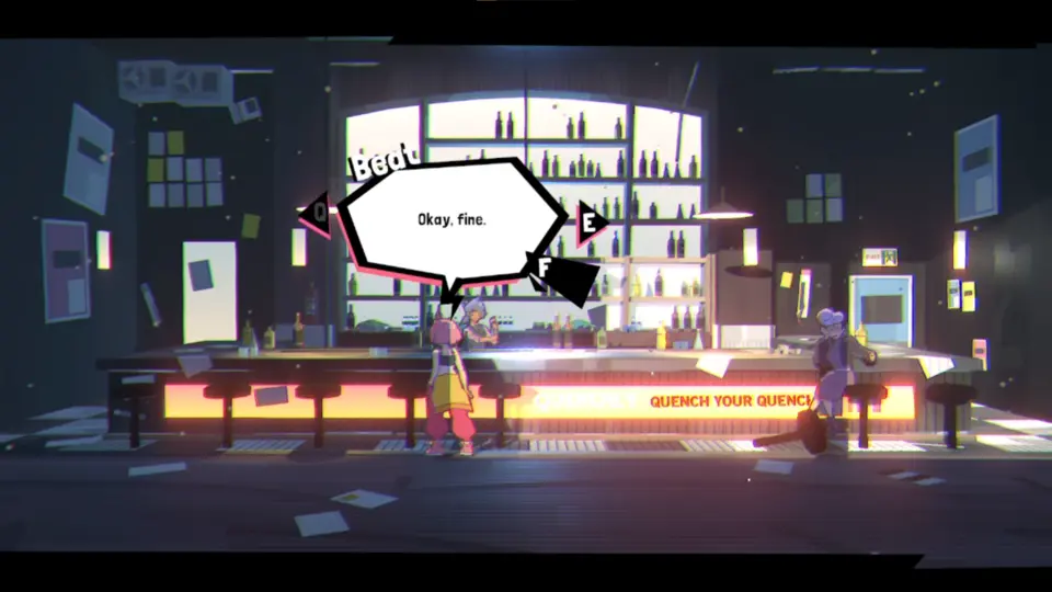 Bartending Minigame Combinations in Episode 3