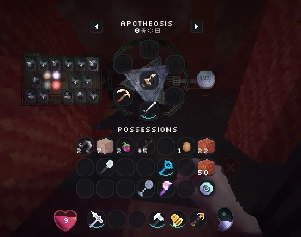 When I combine a sickle with a sword, the result is Methuselah.