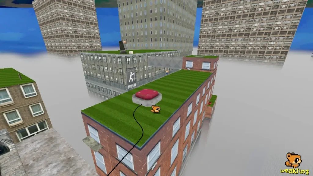 Large city area where I find the third cat.