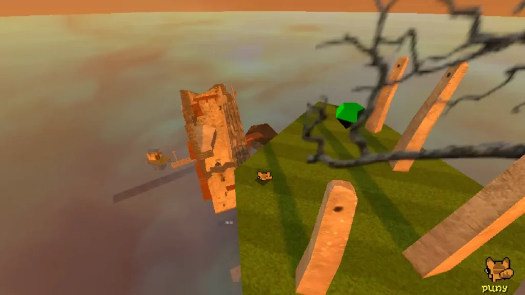 Final section of the platforming area where I get the first mystical jewel.