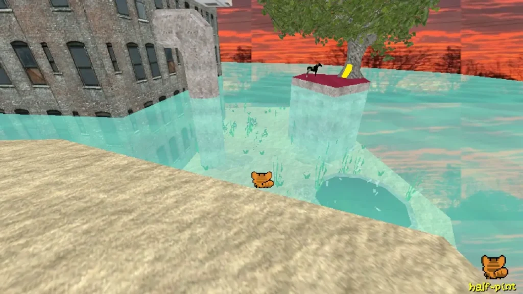 Water access area after replacing beanie.