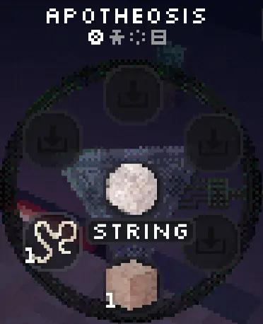 Cabinet crafting recipe screenshot