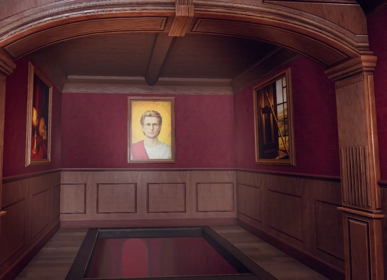 Crime Scene Cleaner Circle of Friends three paintings location