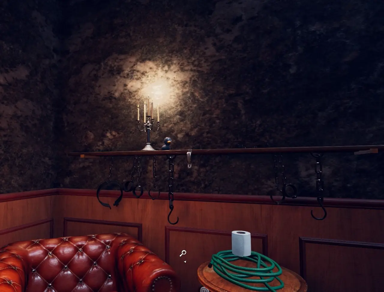 Crime Scene Cleaner Circle of Friends second black rubber duck location