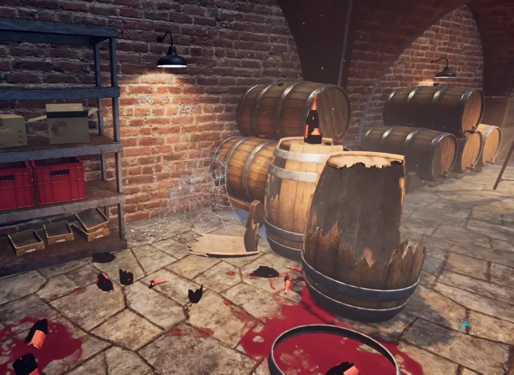 Secret room in Circle of Friends in Crime Scene Cleaner Act 2