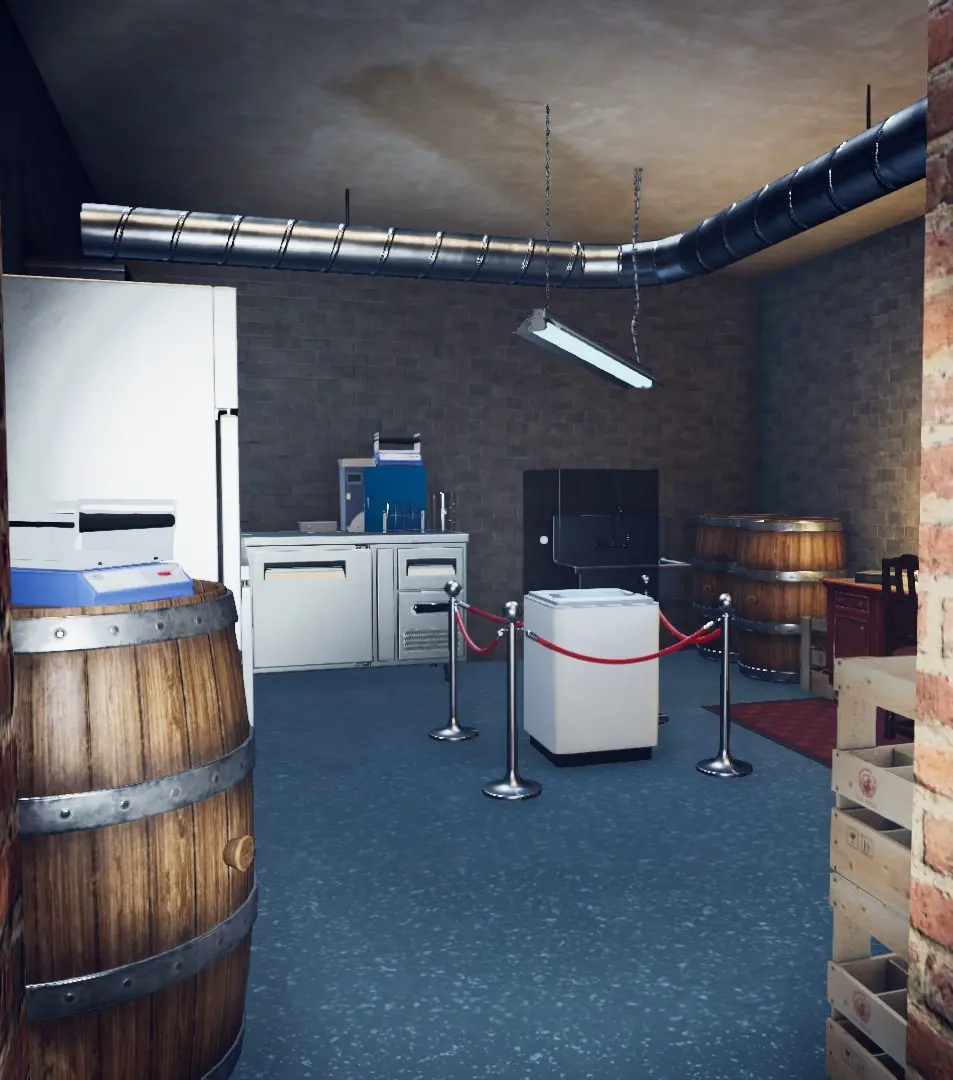 Crime Scene Cleaner Circle of Friends final secret passage opened