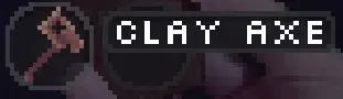 Clay Axe item in Lucid Blocks