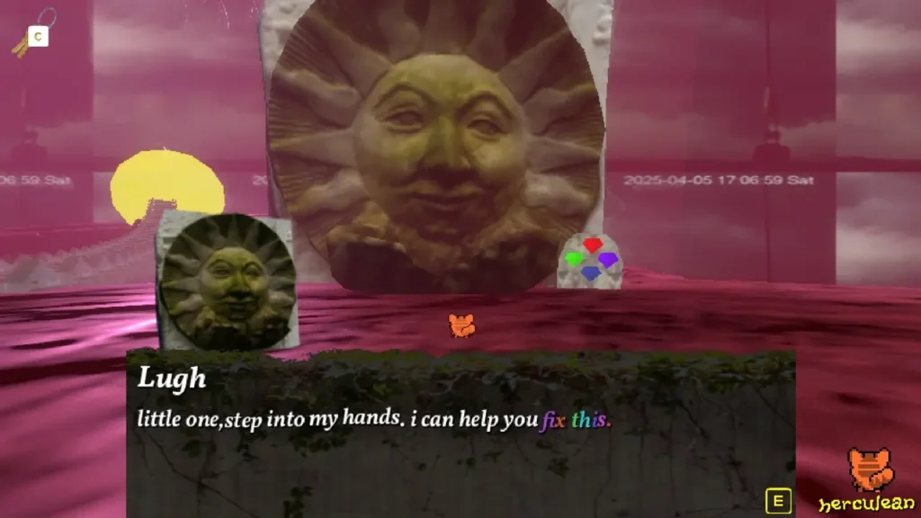 Lugh offering to help after I collect all the jewels.