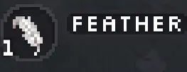 Feather item in Lucid Blocks