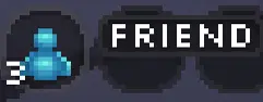 Friend item in Lucid Blocks