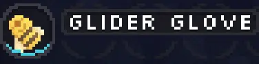 Glider Glove item in Lucid Blocks
