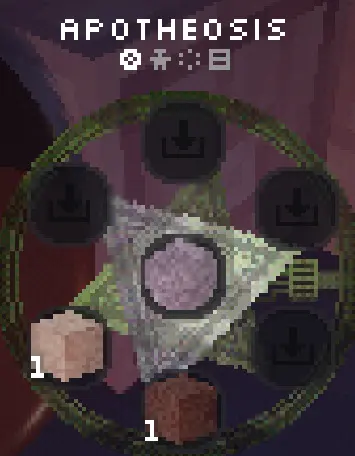 Dried Abble Block crafting recipe screenshot