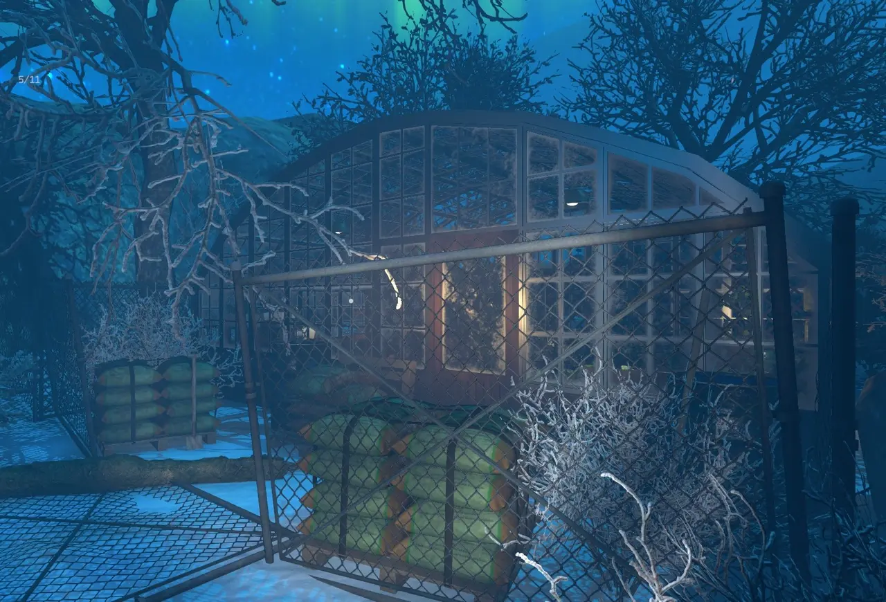 Crime Scene Cleaner Secluded Retreat building secret entrance