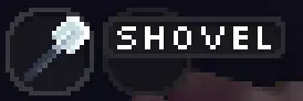 Shovel item in Lucid Blocks