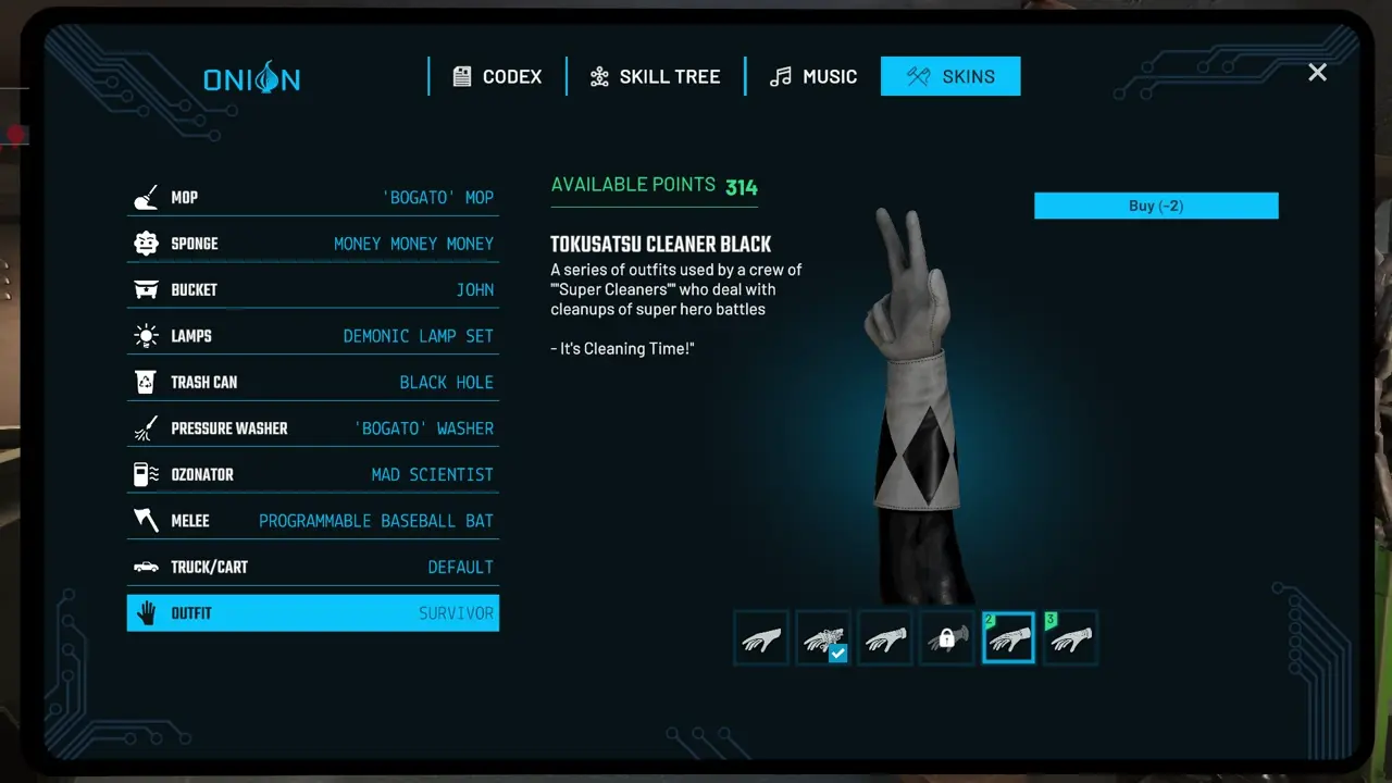 Crime Scene Cleaner Act 2 third outfit skin