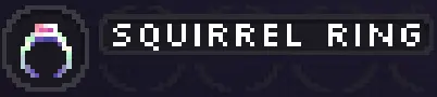 Squirrel Ring artifact in Lucid Blocks