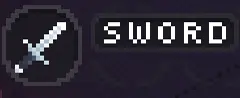 Sword item in Lucid Blocks