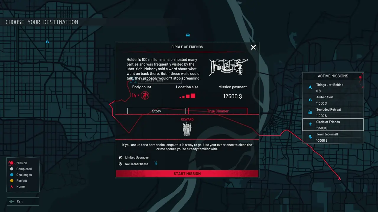 Crime Scene Cleaner True Cleaner Circle of Friends reward skin