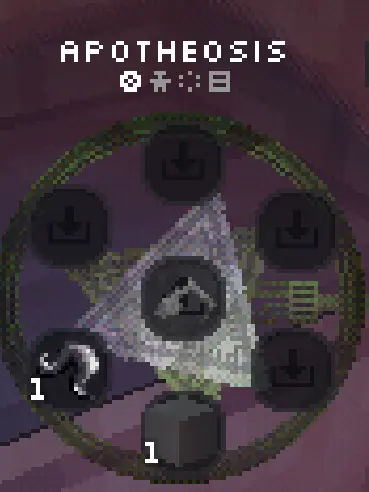 Tungsten Appendage crafting recipe screenshot