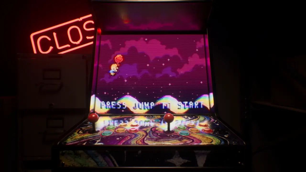 Subliminal Arcade Ending open gate near red sensor bar