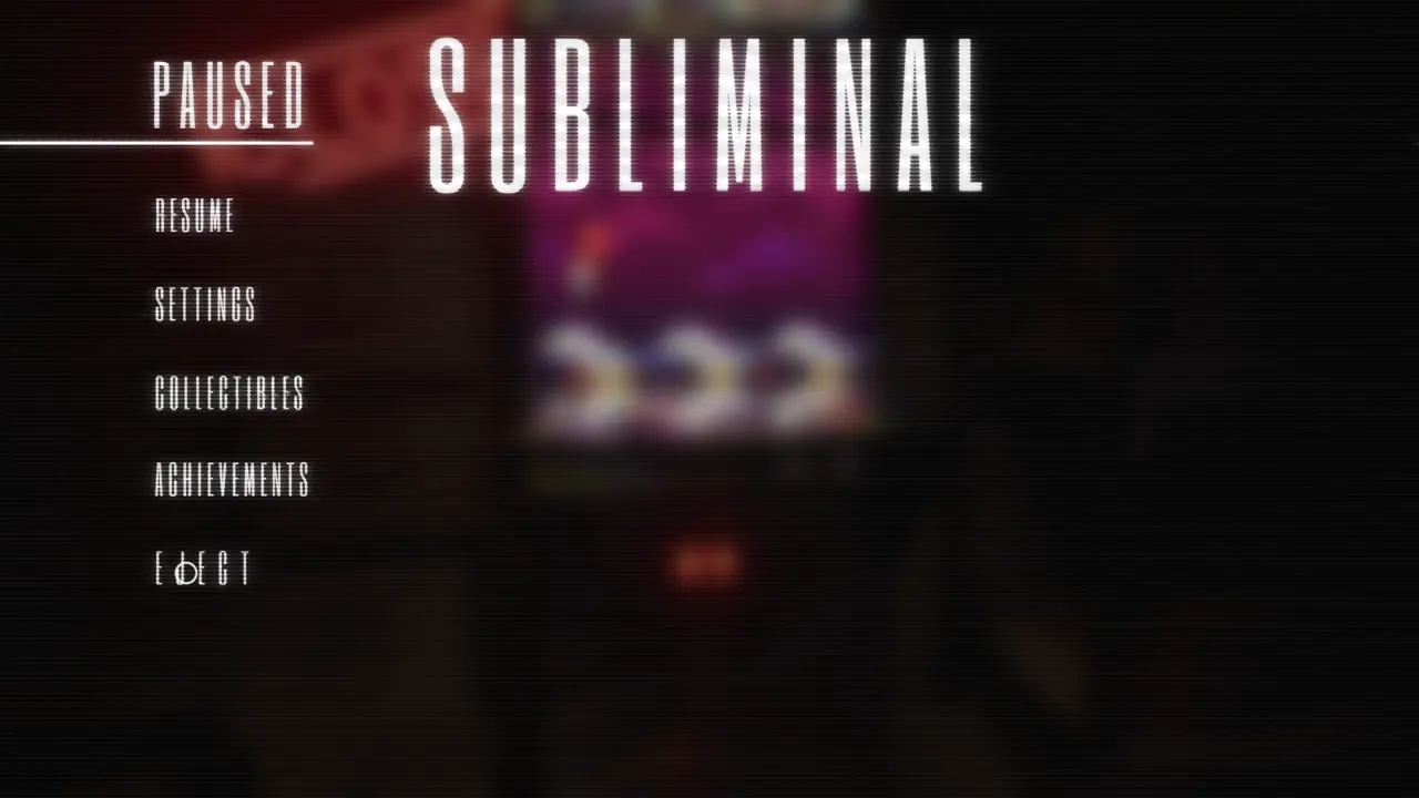 Subliminal Arcade Ending final route 2