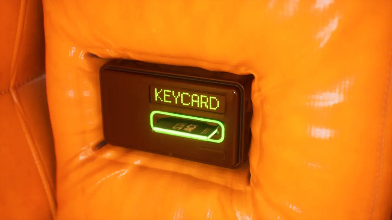 Subliminal Bounce House environment breaks apart