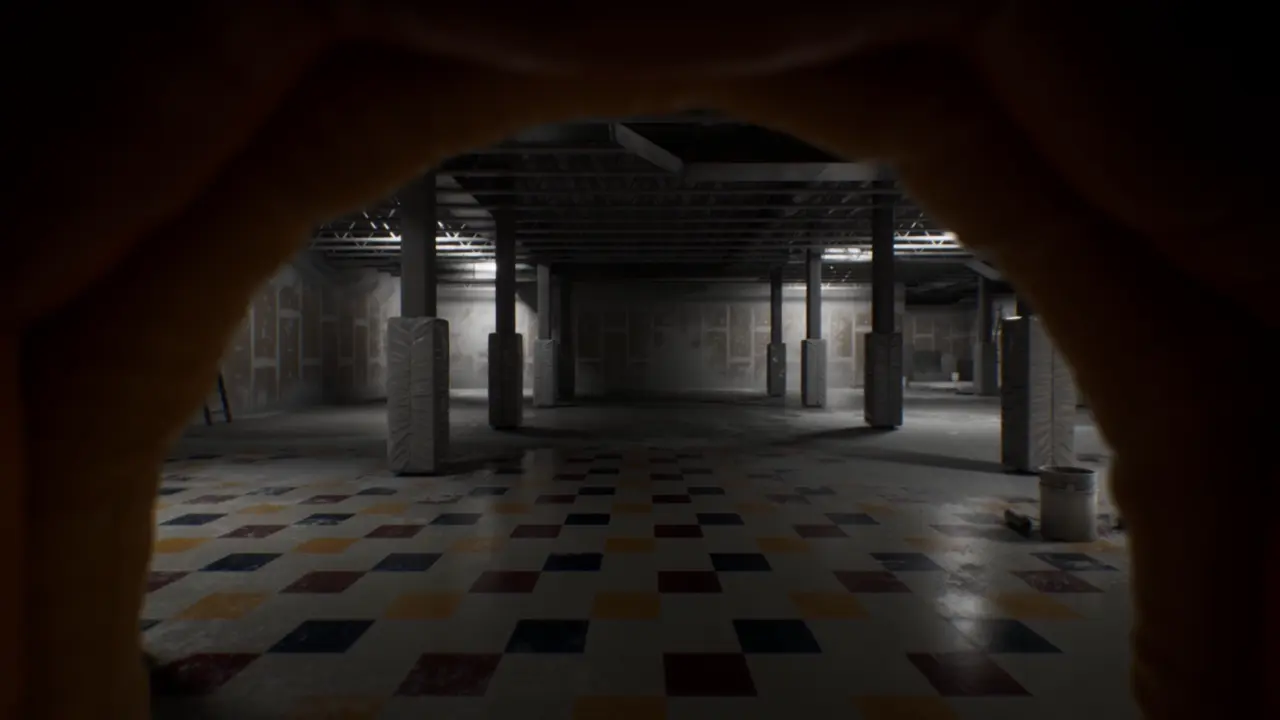 Subliminal Bounce House blocked path 1