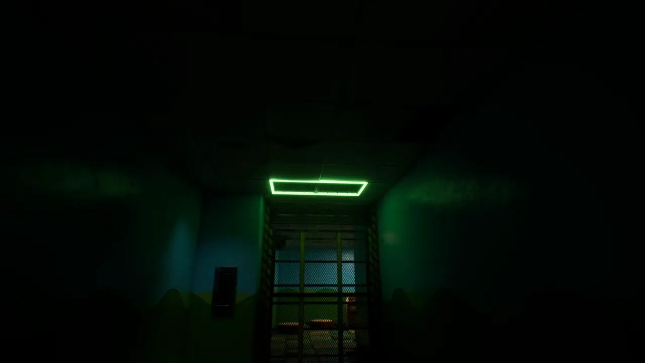 Subliminal Childhood Memories crouching under the gate