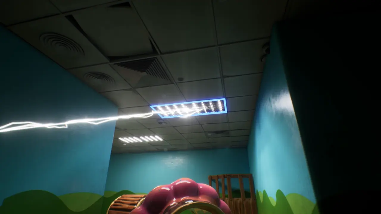 Subliminal Childhood Memories light returned near the gate