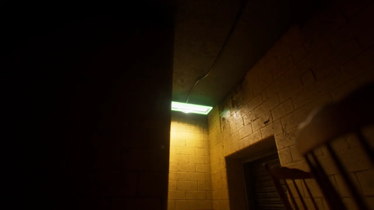 Subliminal Maintenance Tunnels green sensor bar on right