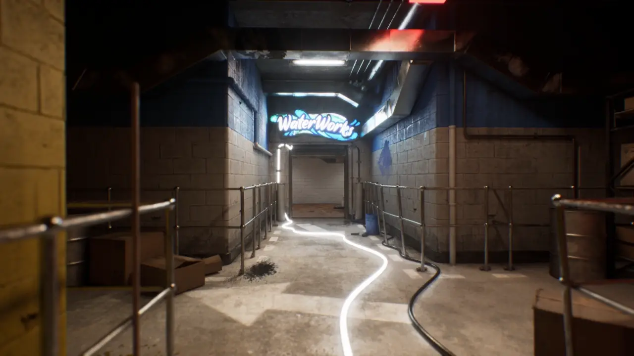 Subliminal Maintenance Tunnels drag sensor bar to gate