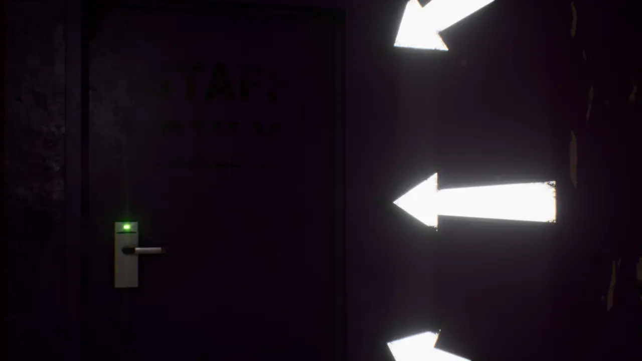 Subliminal Memory Disposal Ending hidden blue sensor bar