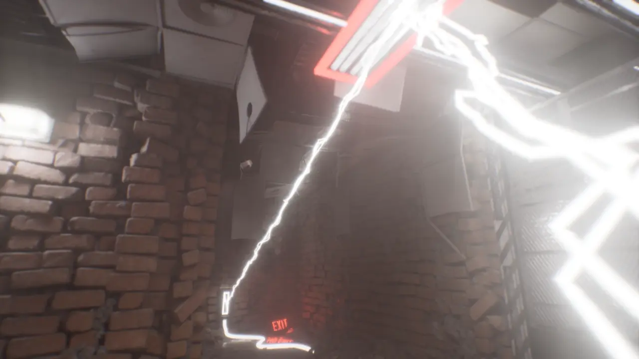 Subliminal Memory Disposal Ending chase sequence